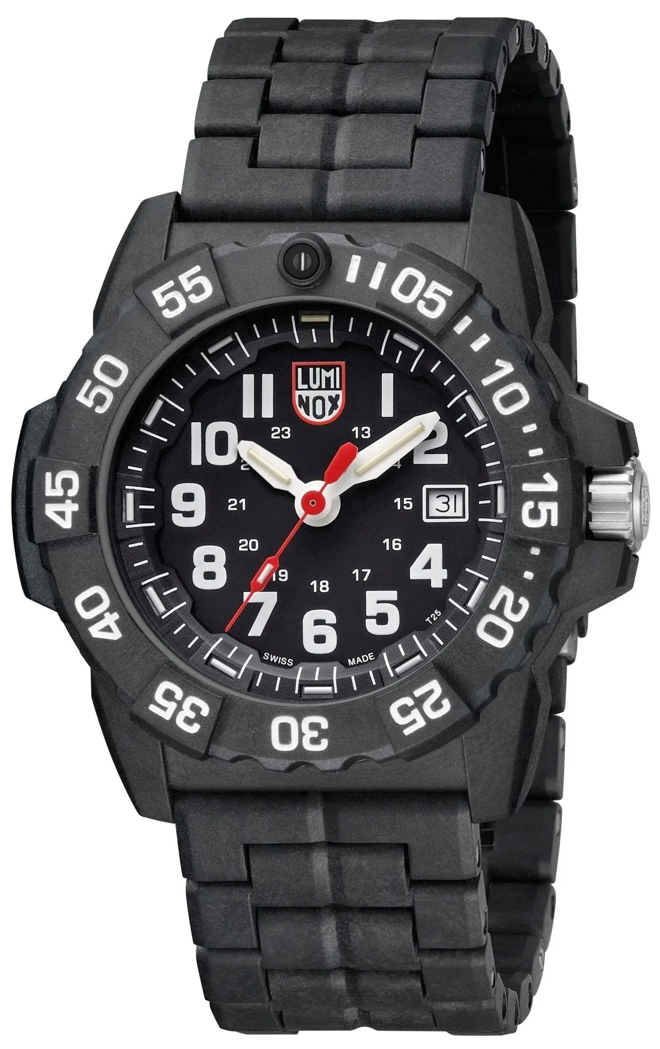 Luminox Navy SEAL CARBONOX Black Dial Date Divers Quartz Mens Watch XS.3502