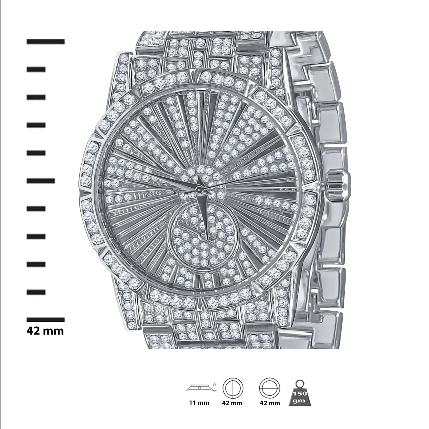 LUXE CRYSTAL WATCH SET I 530711