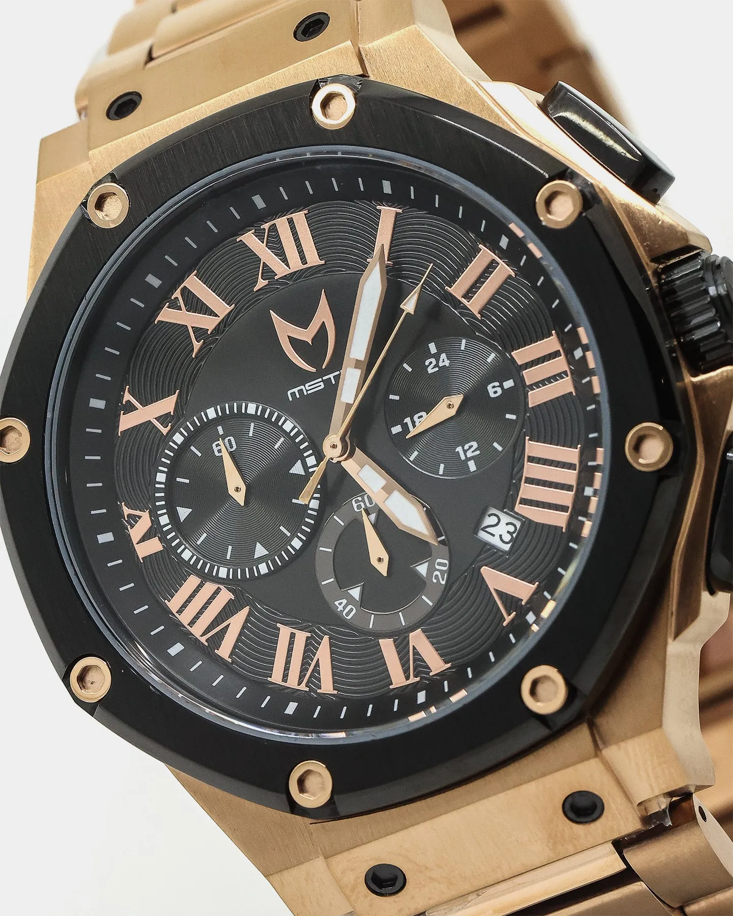 MEISTER AM139SS Ambassador Watch Rose Gold/Black