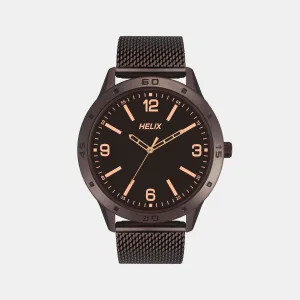 Men's Brown Analog Stainless Steel Watch TW051HG02