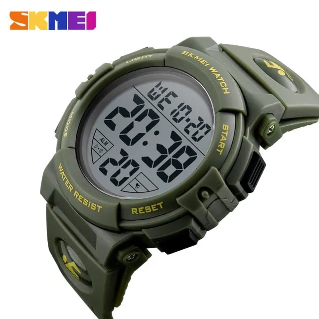 Men's Top Luxury Brand Sport Watch Electronic Digital 50M Waterproof Watches