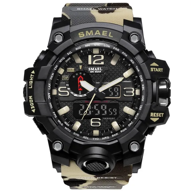 Military Watch 50m Waterproof LED