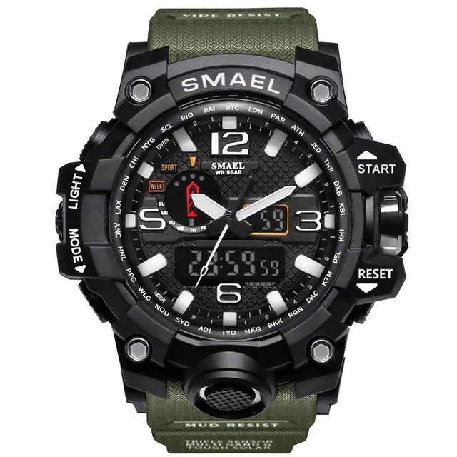 Military Watch 50m Waterproof LED