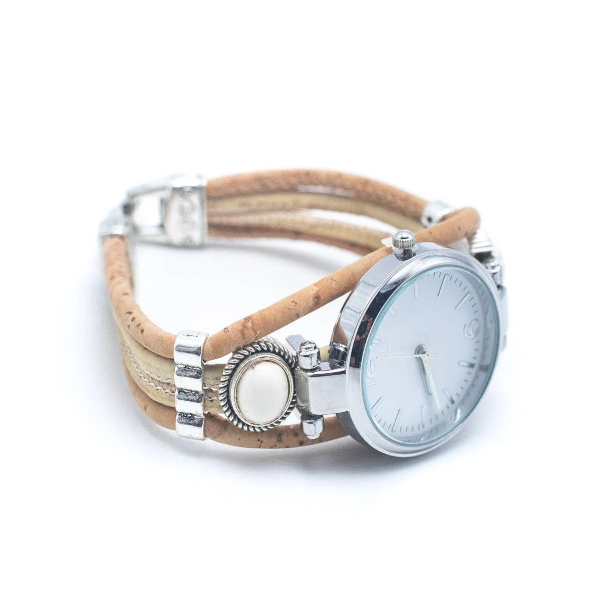 Natural Cork Cord  Handmade Ladies Fashion Watch WA-281