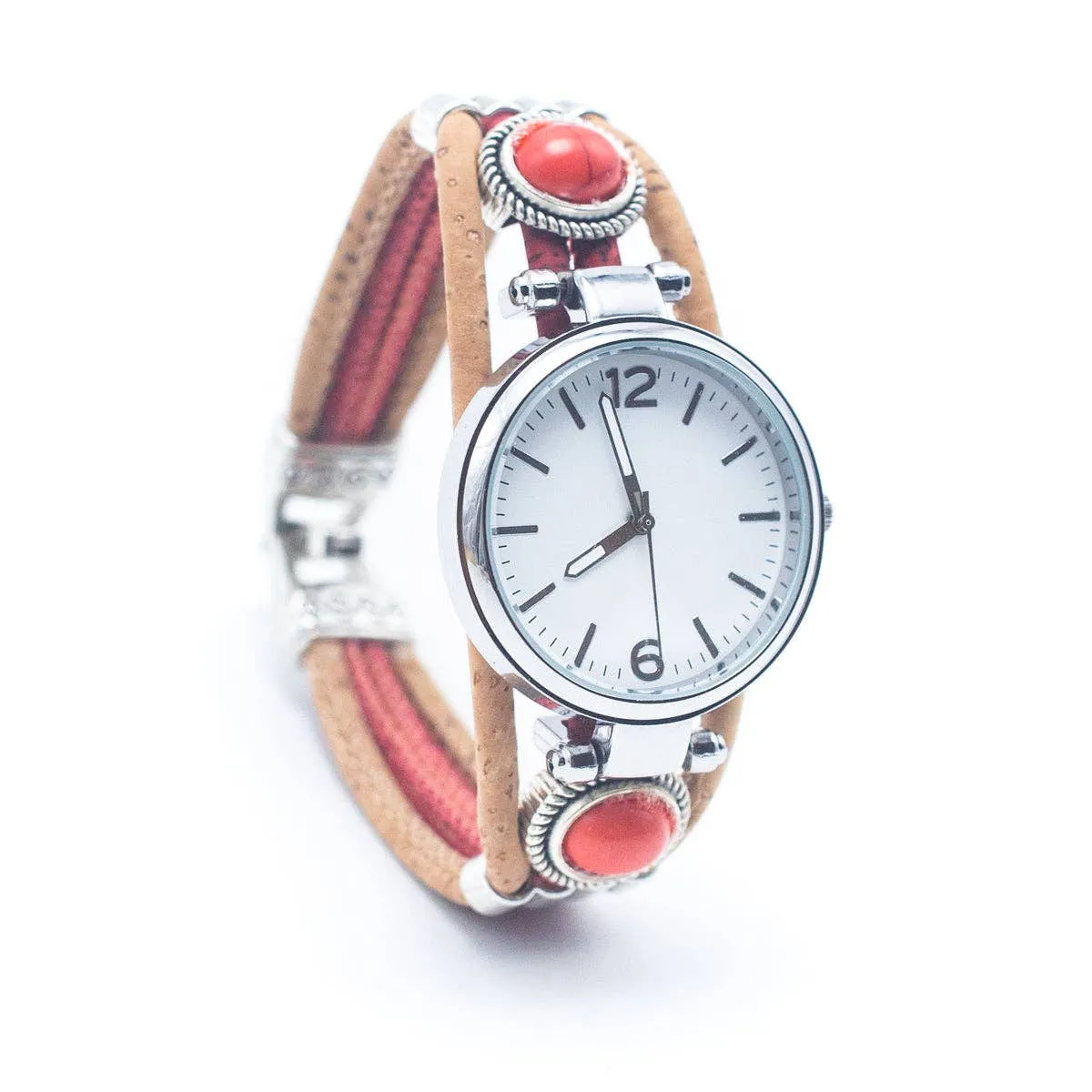 Natural Cork Cord  Handmade Ladies Fashion Watch WA-281