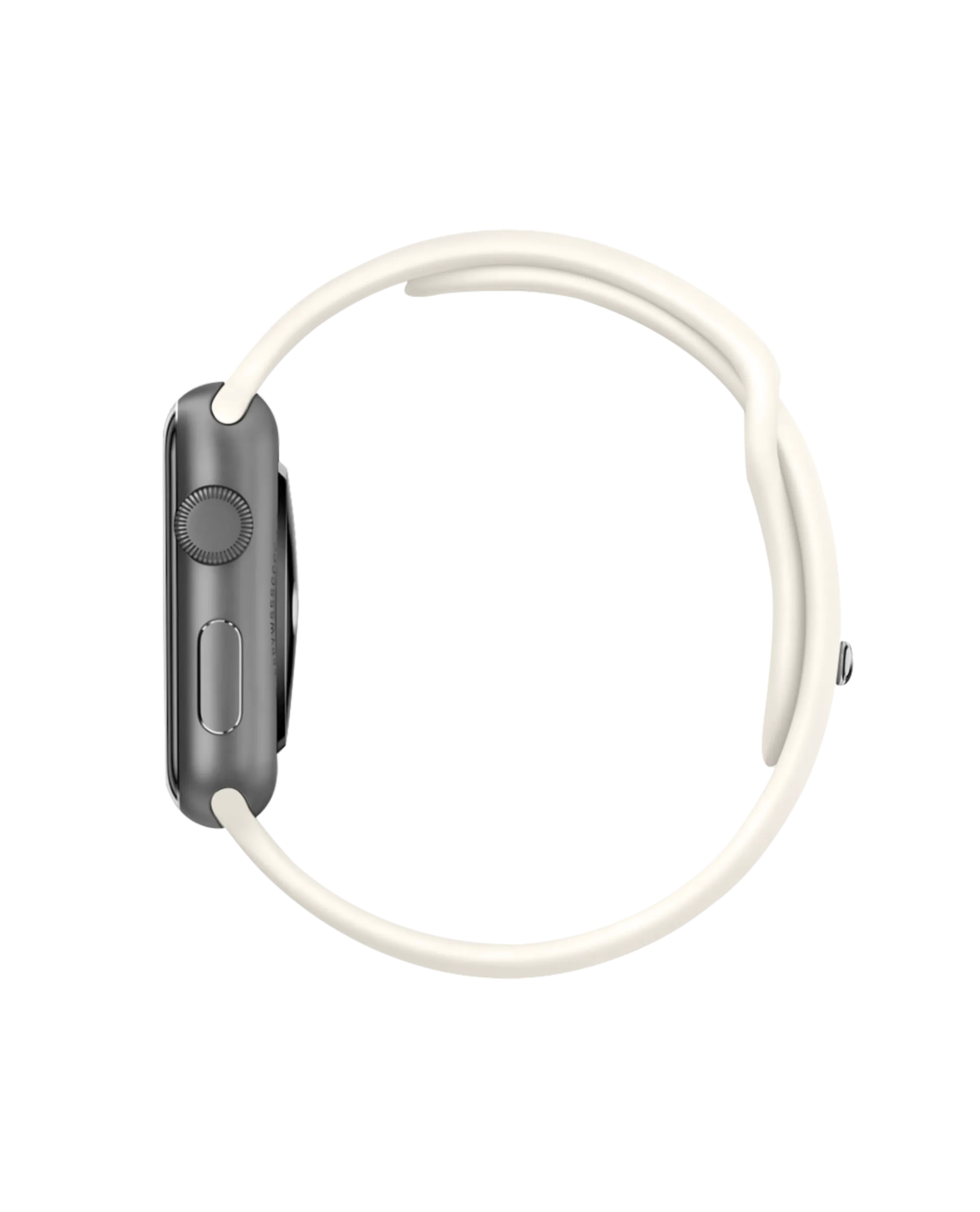 Off White Silicone Apple WatchBand (38/40/41mm)