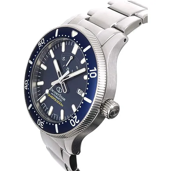 Orient Star Diver's Men's Silver Watch RE-AU0302L00B