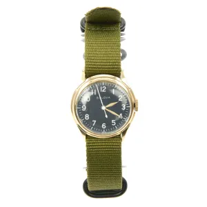 Original U.S. WWII Type A-11B USAAF Wrist Watch by Bulova - Rare Variation dated 1944-45