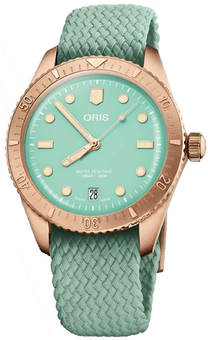 ORS Watch Divers Sixty Five Cotton Candy Bronze Wild Green