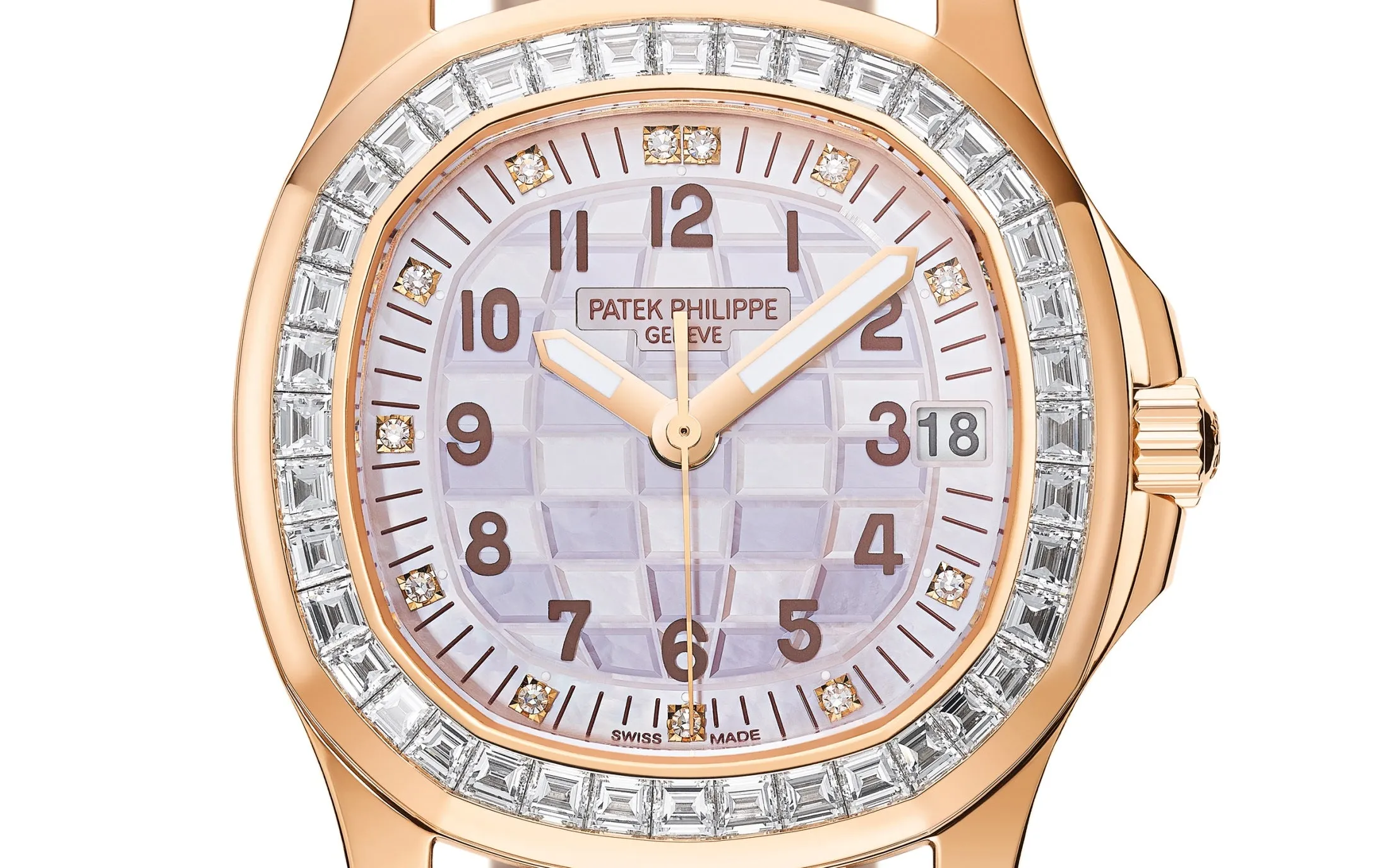 Patek Philippe Aquanaut 5072R-001 Luce – Rose Gold with Blue Sunburst Dial