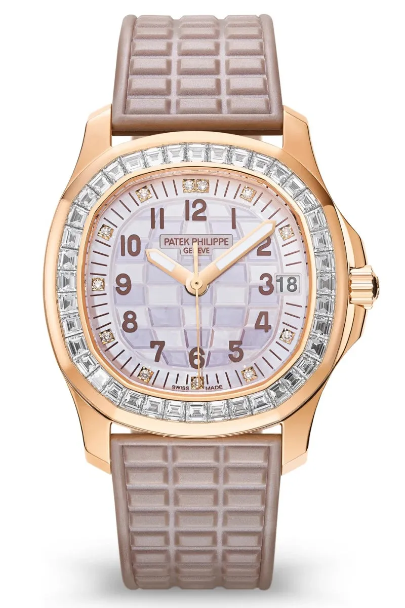 Patek Philippe Aquanaut 5072R-001 Luce – Rose Gold with Blue Sunburst Dial