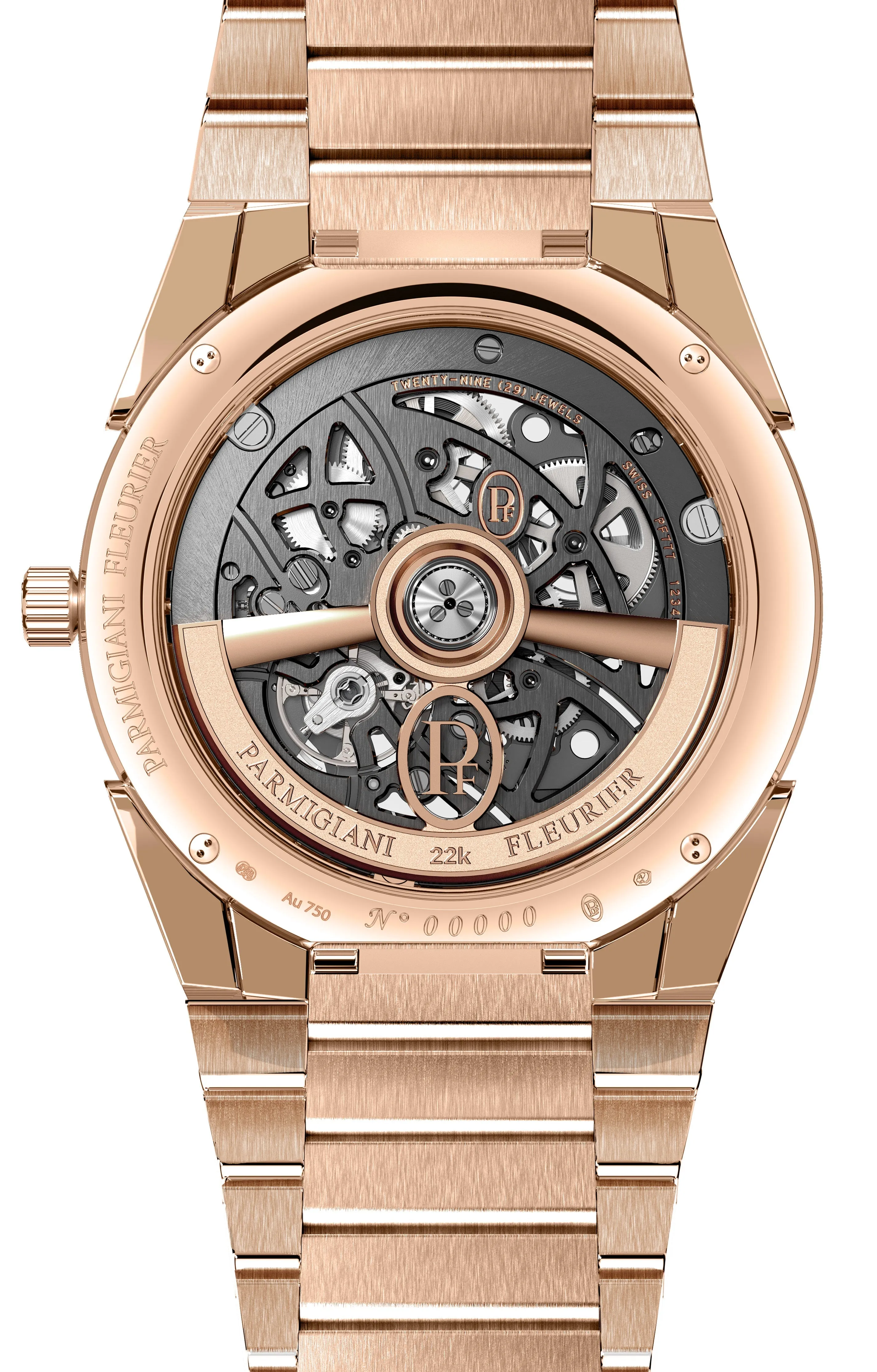 PF Watch Tonda PF Skeleton Rose Gold