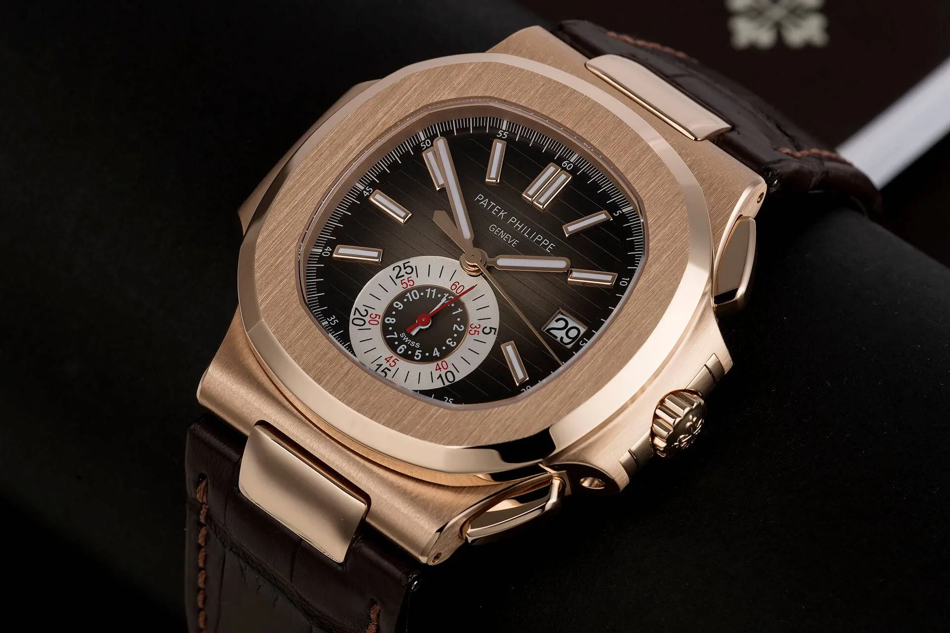 Philippe Nautilus 5980R-001 – Rose Gold, Chronograph