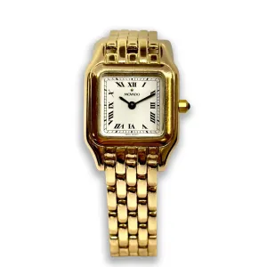 Pre-Owned Movado 14k Yellow Gold Panthère 29