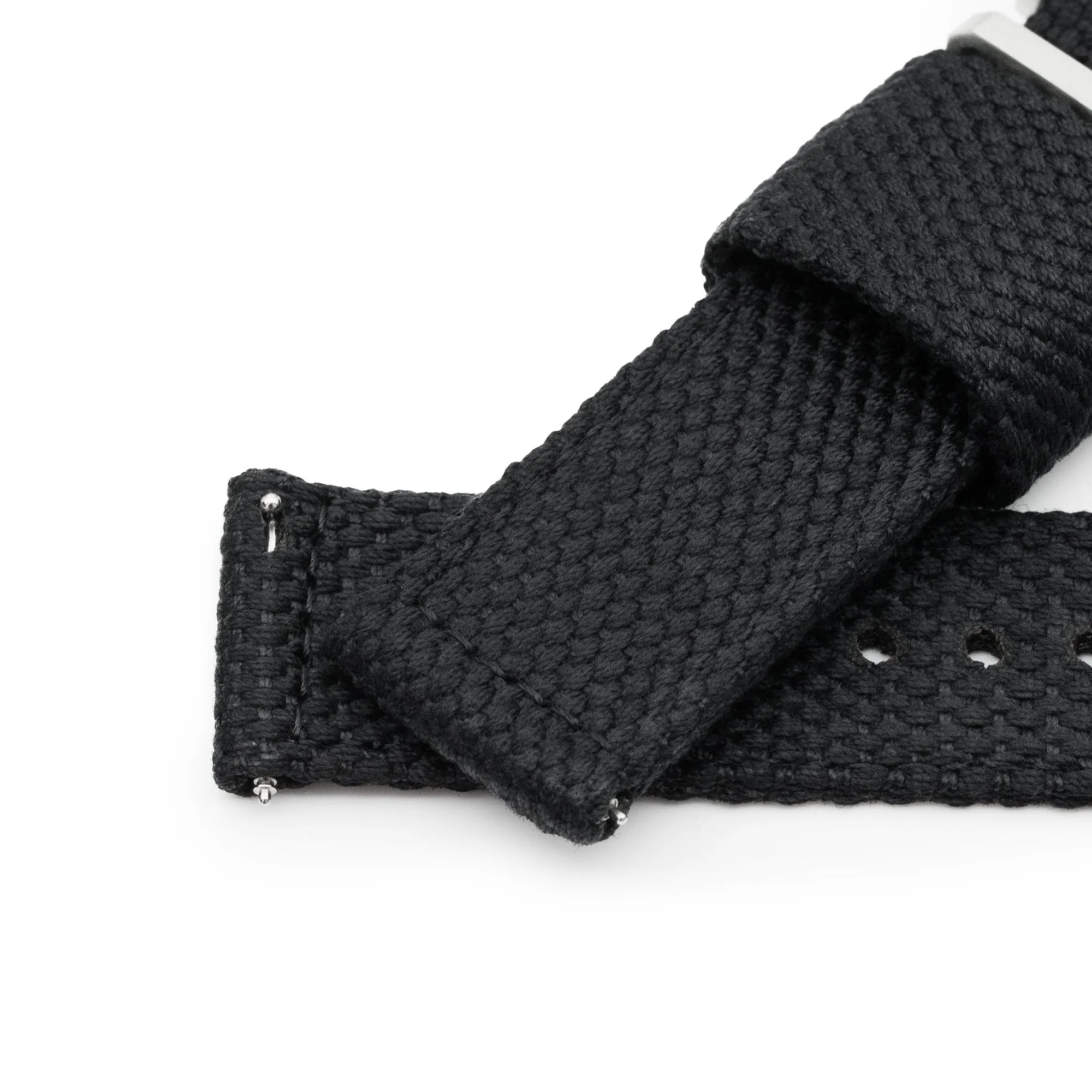 Q.R. 2-pcs Premium Nylon weaved, Black