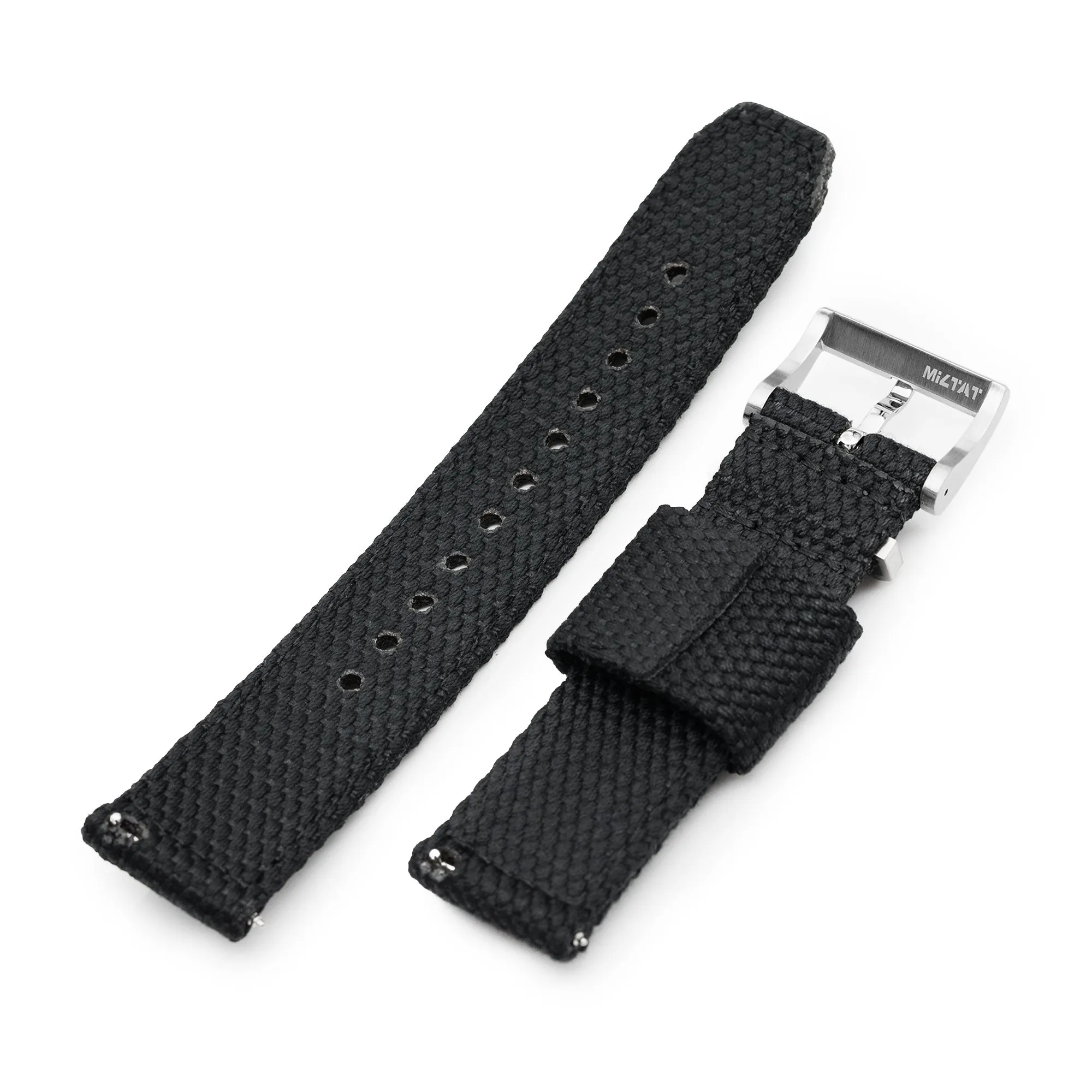 Q.R. 2-pcs Premium Nylon weaved, Black