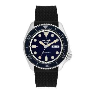 Seiko Nylon Analog Black Dial Men Watch-Srpd71K2, Bandcolor-Black