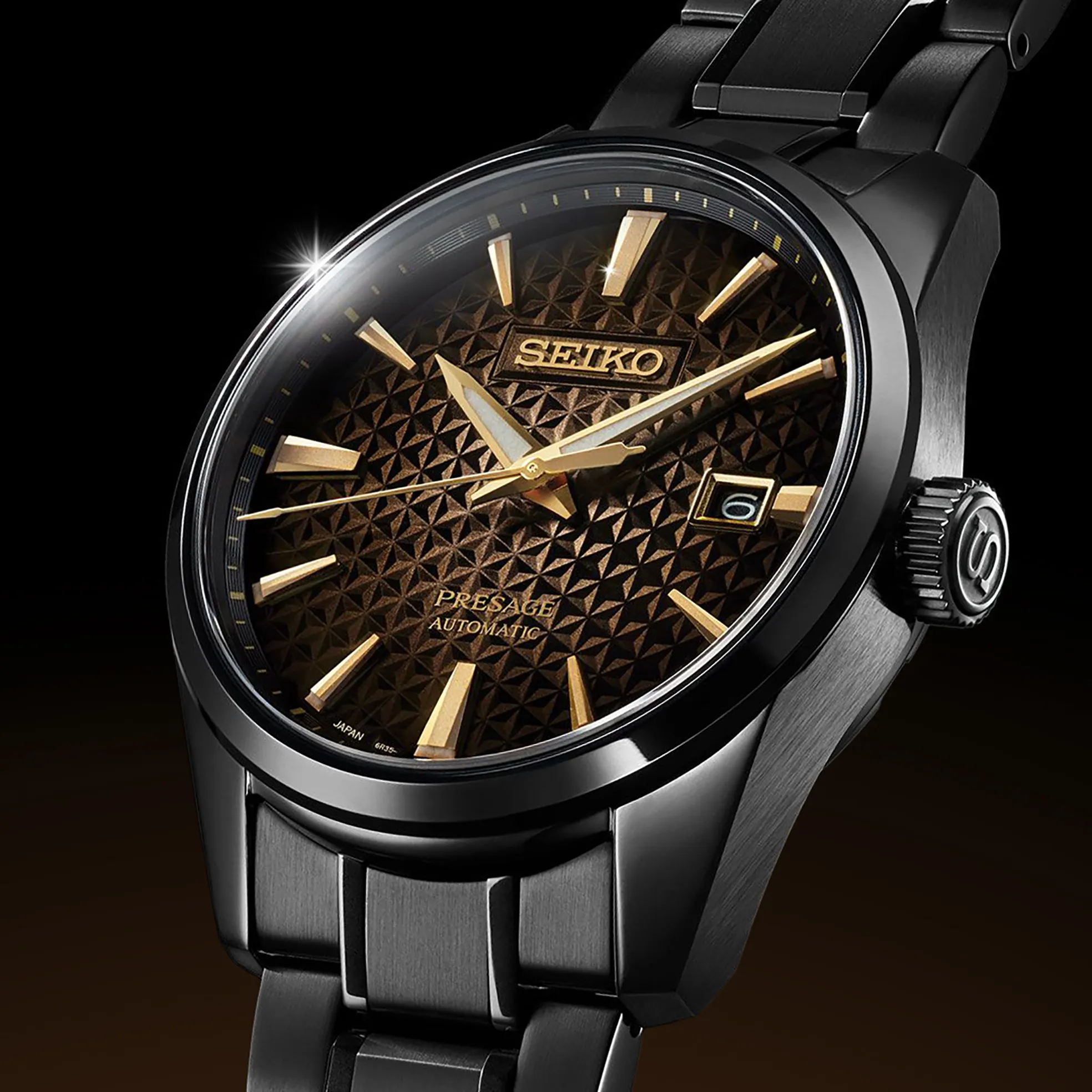 Seiko Presage SPB205 Limited Edition Sharp-Edged Dress Watch