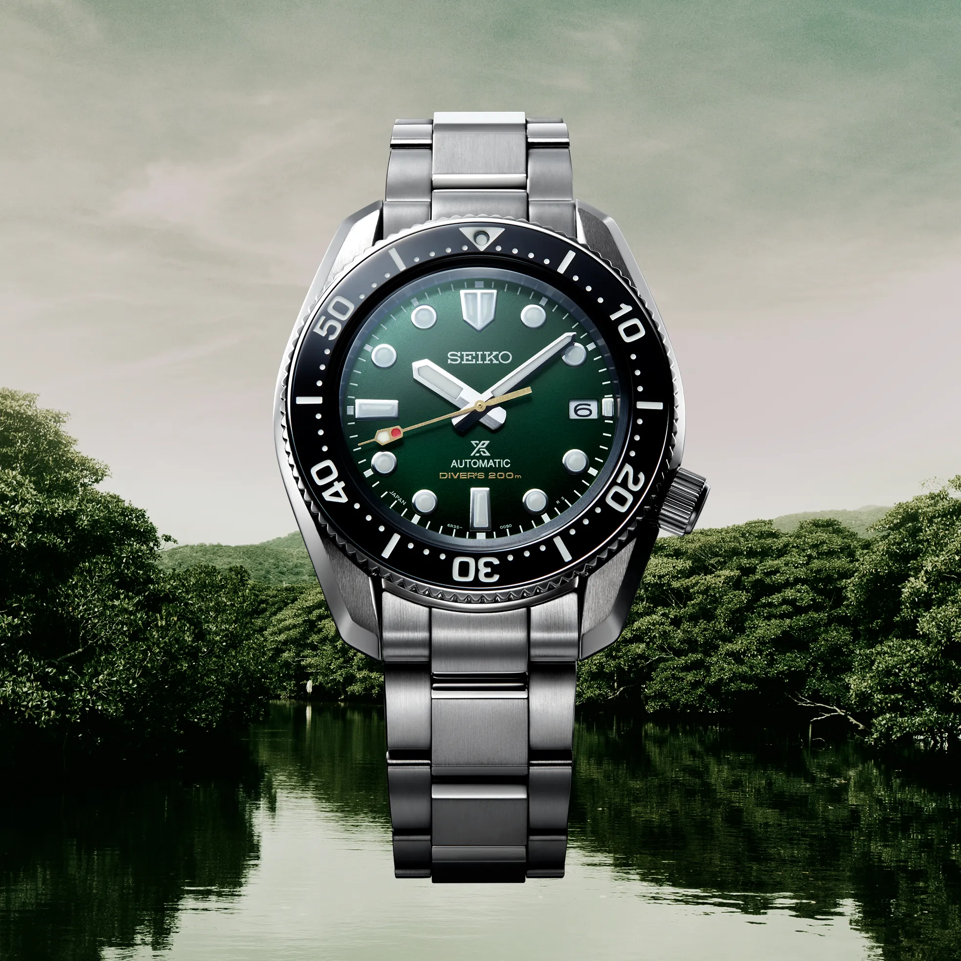 Seiko Prospex SPB207 Limited Edition Green Dial Automatic Watch