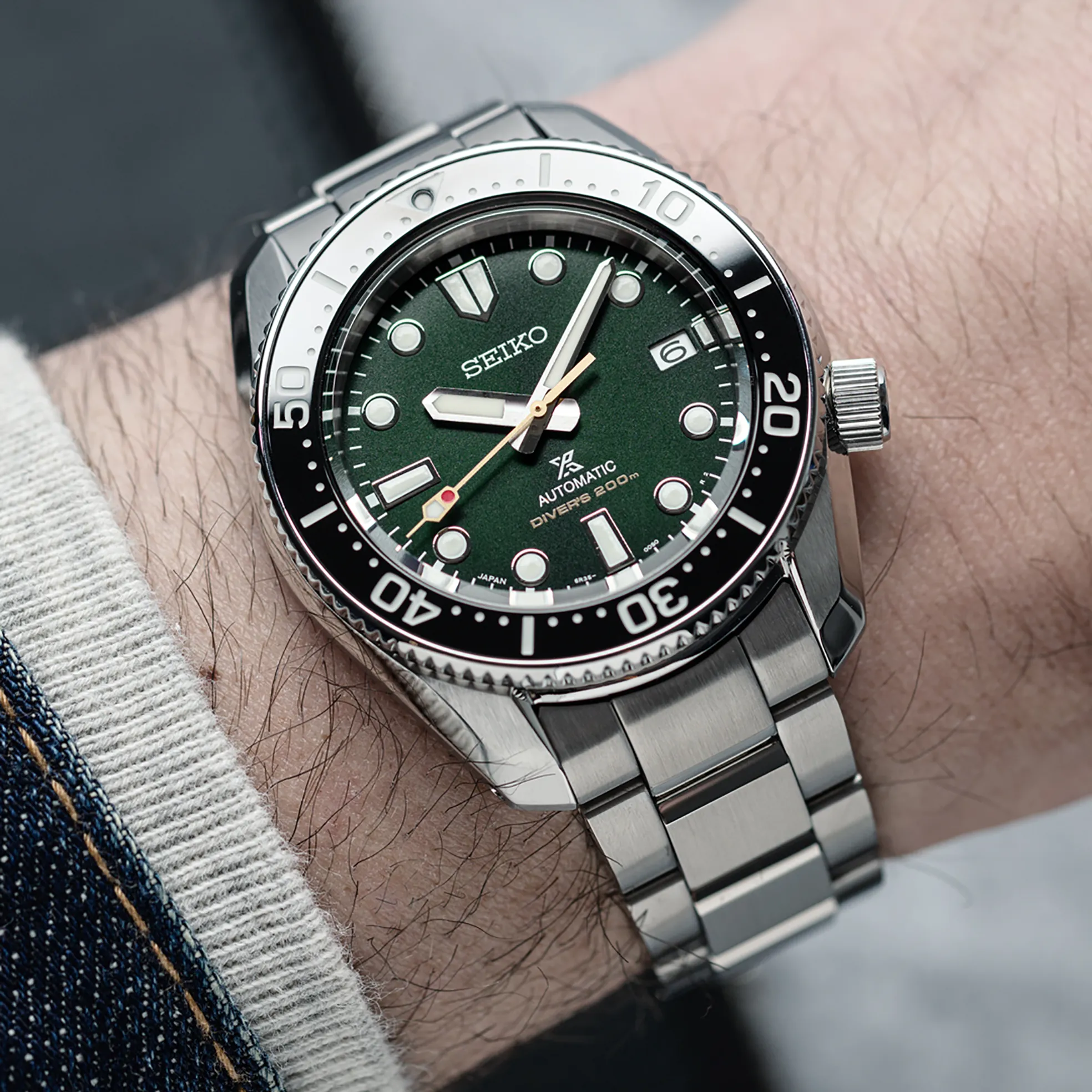 Seiko Prospex SPB207 Limited Edition Green Dial Automatic Watch