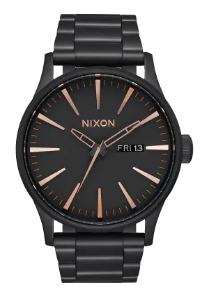 Sentry Stainless Steel - All Black / Rose Gold