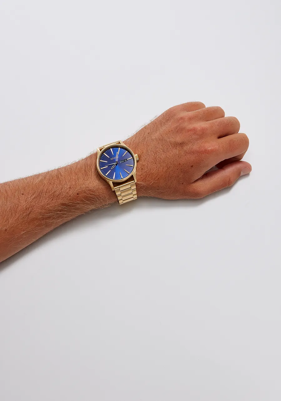 Sentry Stainless Steel - All Gold / Blue Sunray