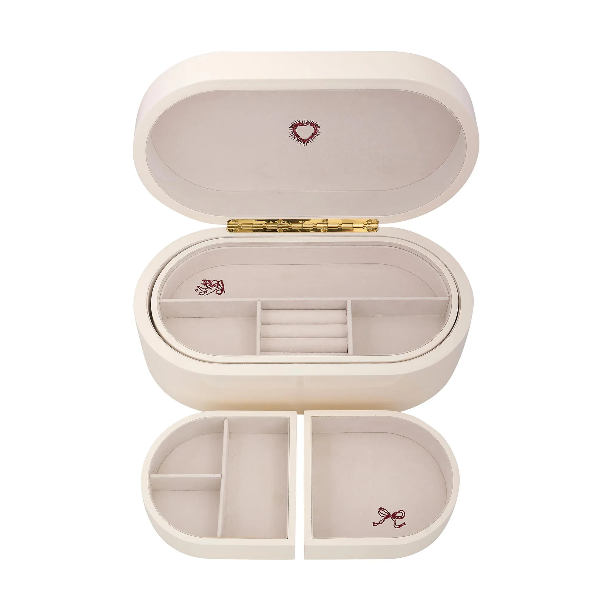 SRLA Crème Jewellery Chest