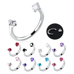 SWANJO 361L Earring Internal Piercing Septo Nose Lip Eyebrow Ear Septum Cartilage Helix Captive Hoop Ring Piercing Nose Rings