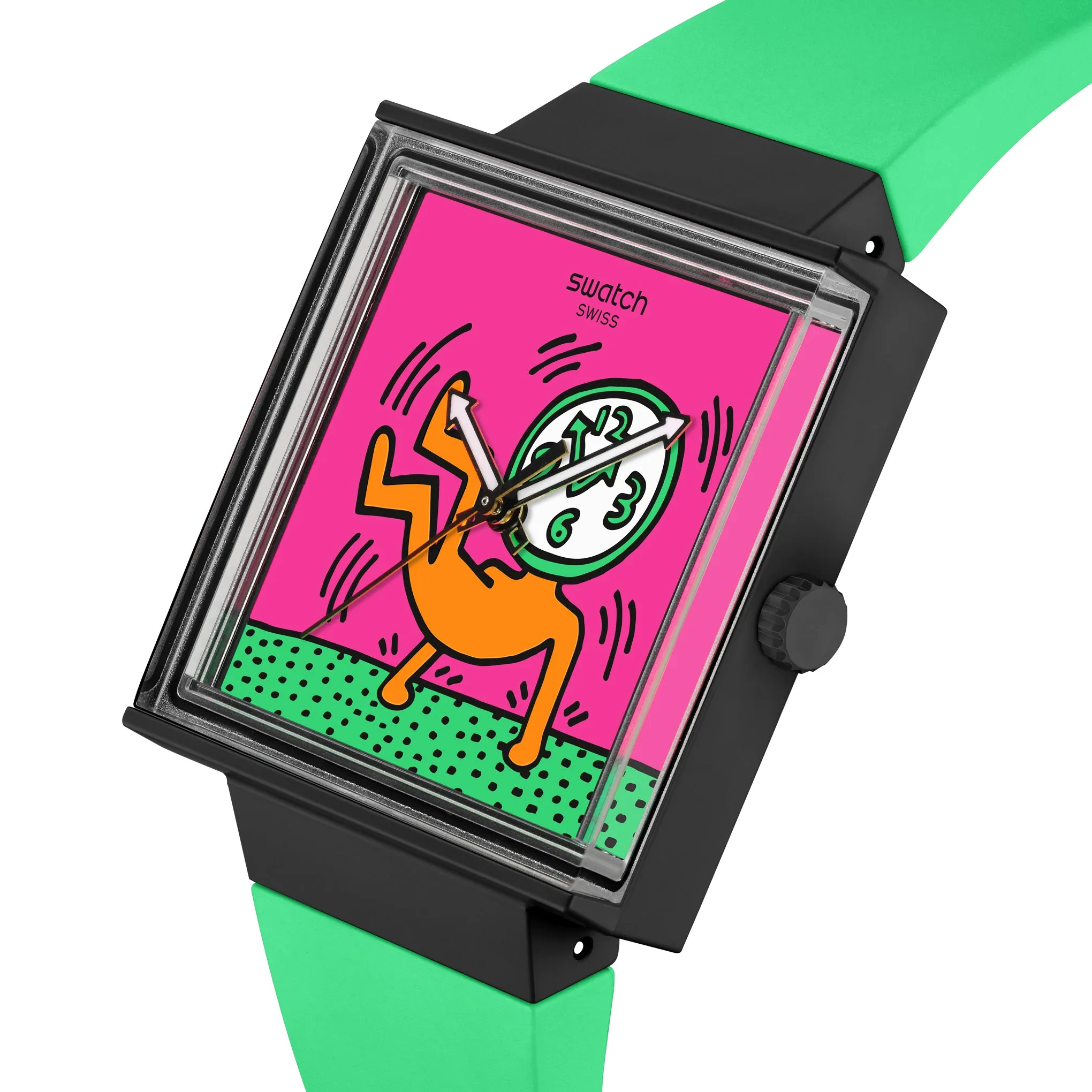 Swatch Keith Haring Breaks Off Watch