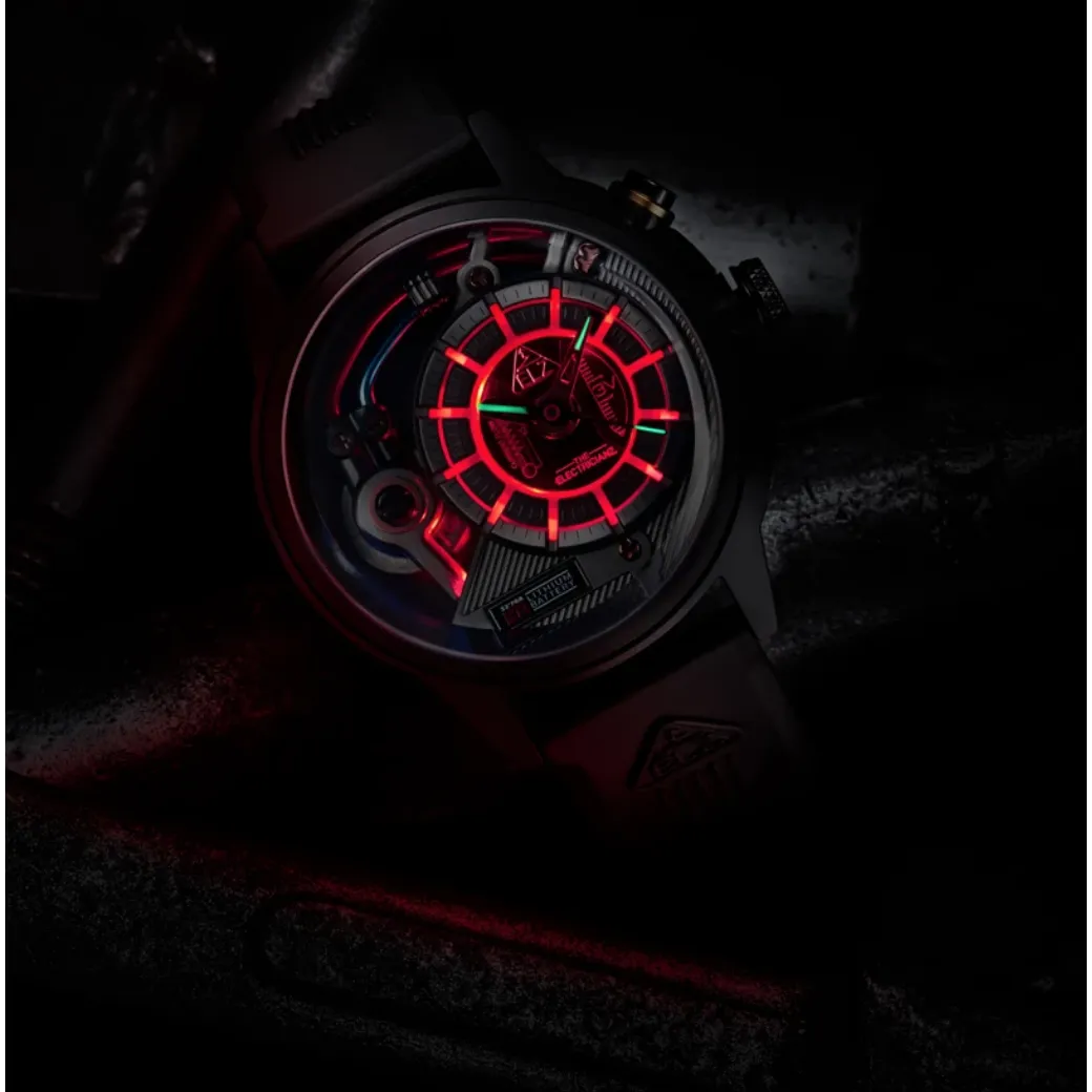 The ELECTRICIANZ Dark Z 45mm Black Rubber