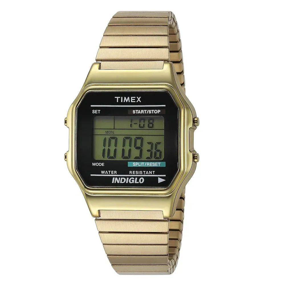 Timex Originals Mens Digital Watch Gold T78677