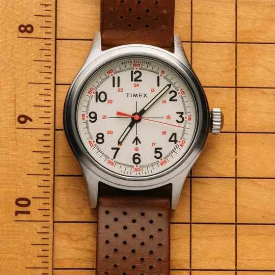 Timex Todd Snyder Military Cream Tan