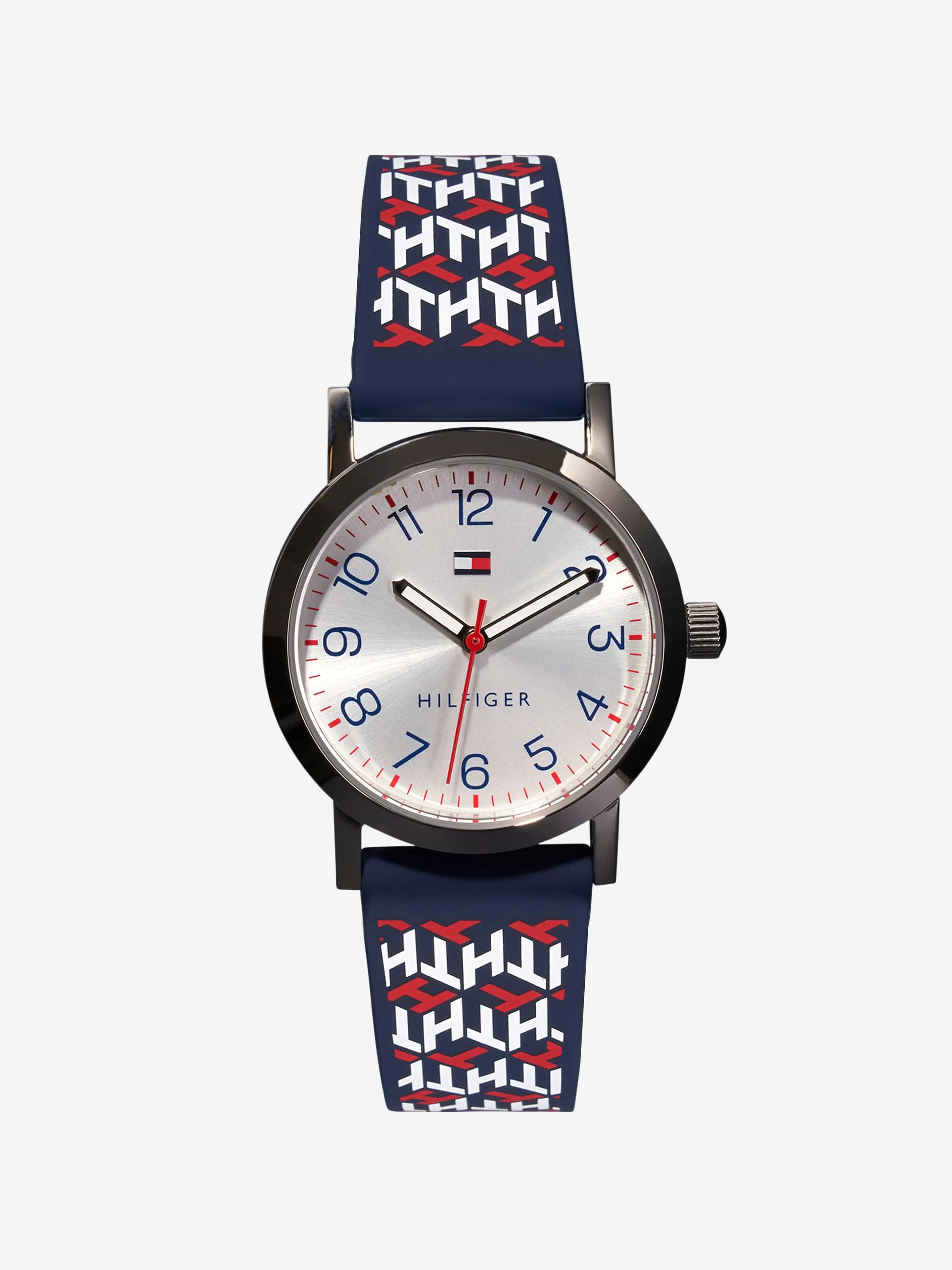 Tommy Hilfiger Boys TH Logo Watch in Navy (29mm)