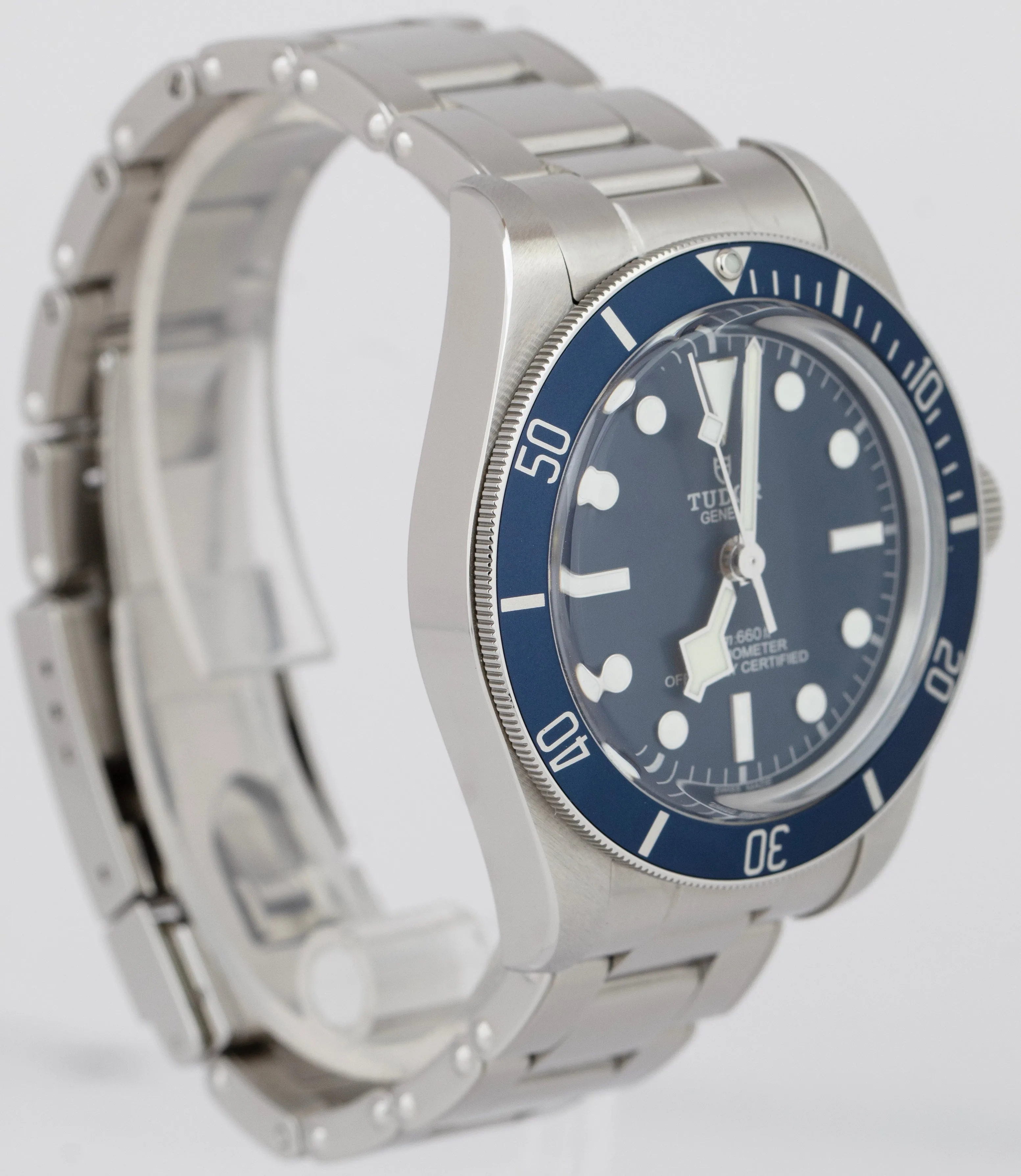 Tudor Black Bay Fifty Eight 58 BLUE Stainless 39mm Automatic Watch 79030B BOX