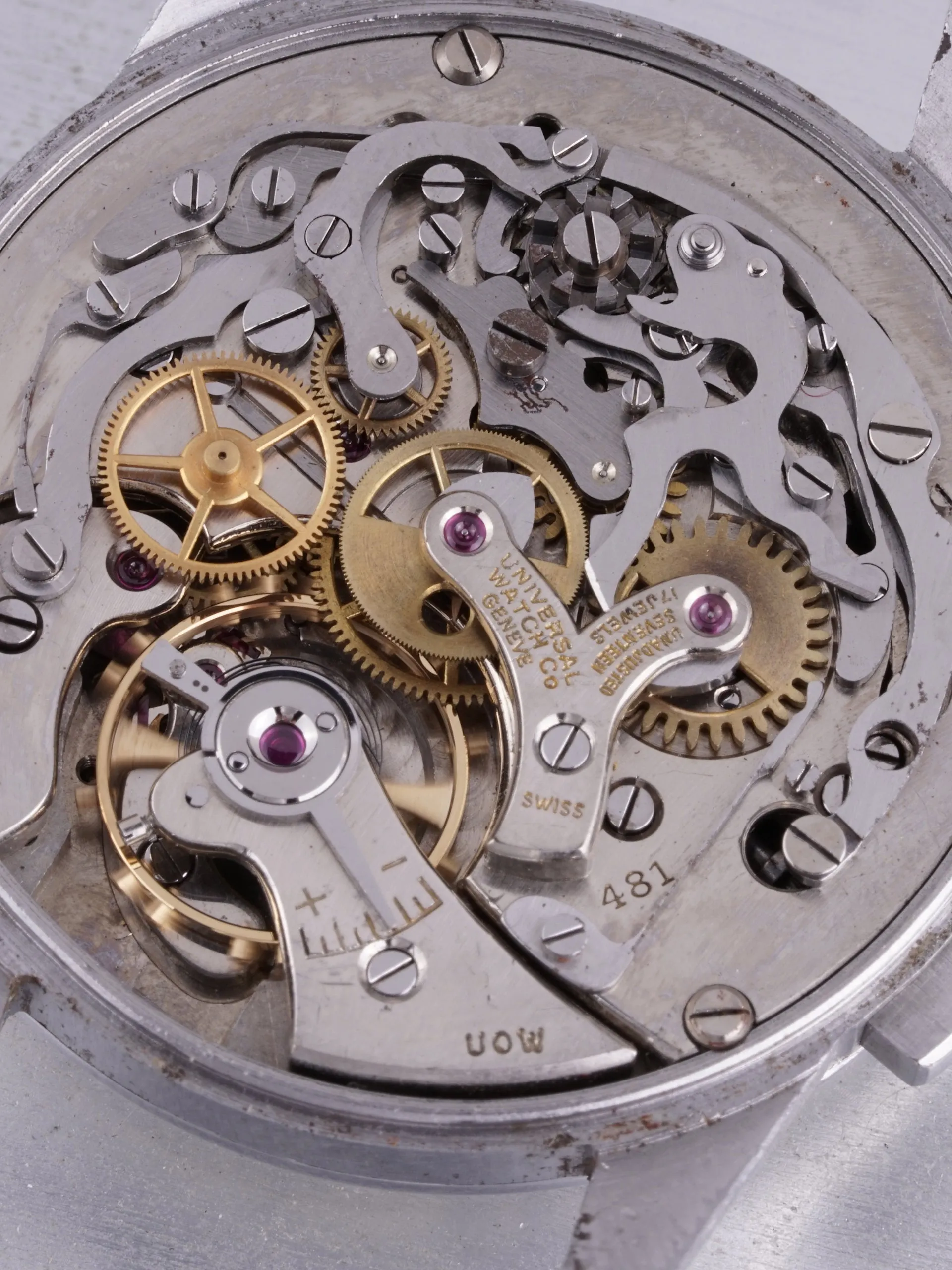 *Unpolished* 1944 Universal Genève Tri-Compax (Ref. 22258)