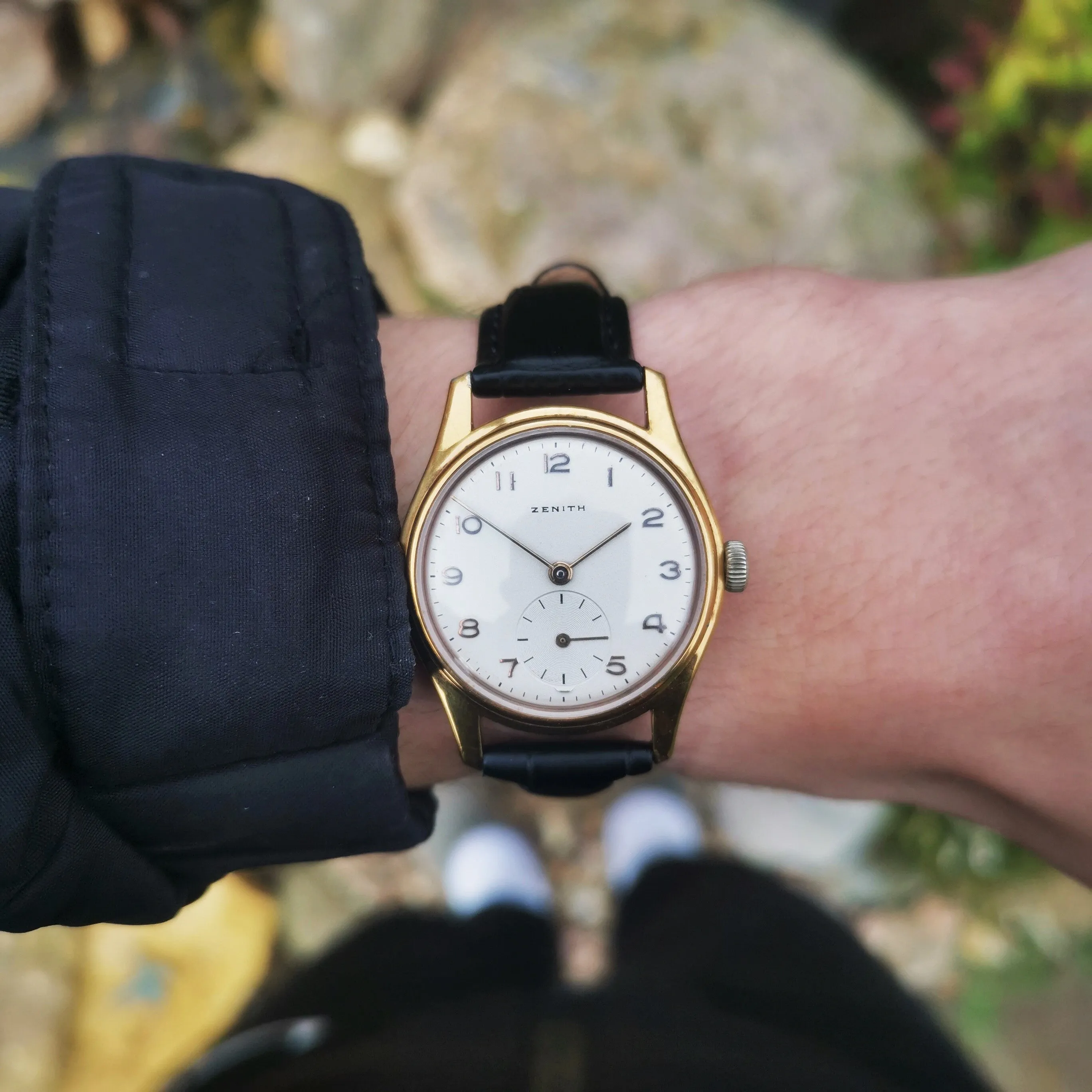 Vintage Zenith 1954 Gold Plated Mechanical Watch