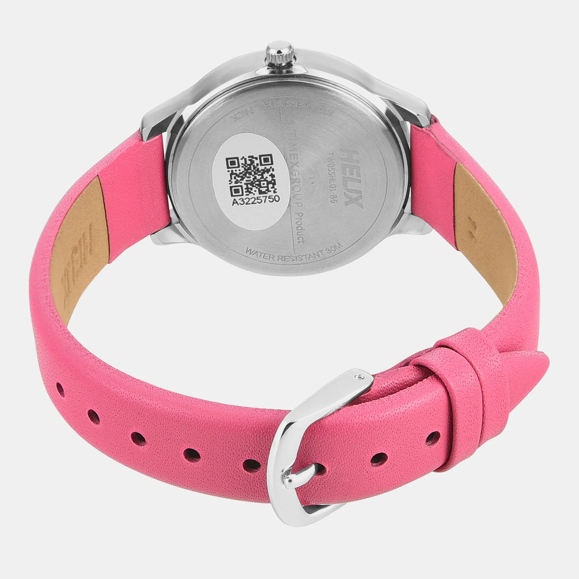 Women's Pink Analog Leather Watch TW055HL01